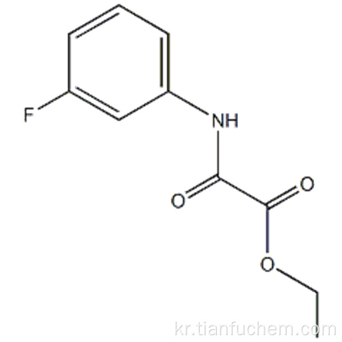 아세트산, [(3- 플루오로 페닐) 아미노] 옥소 -, 에틸 에스테르 CAS 54739-26-3